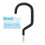 StoutMax Heavy Duty Bike Storage Hooks Set, 8 Pack