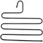 5pcs Random Color 5-Tie S Shape Clothes Hanger Pants Wardrobe Trousers Anti-Slip Storage Rack 5pcs Random Color 5-Tie S Shape Clothes Hanger Pants Wardrobe Trousers Anti-Slip Storage Rack