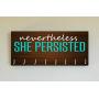 Race Medal Holder/Running Medal Hanger NEVERTHELESS SHE PERSISTED- Wood Wall Mounted Medal Organizer. CUSTOMIZATION Available Race Medal Holder/Running Medal Hanger NEVERTHELESS SHE PERSISTED- Wood Wall Mounted Medal Organizer. CUSTOMIZATION Available