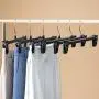 Titan Mall Pants Hangers 30 Pack 12inch Black Plastic Skirt Hanger with Non-Slip Big Clips and 360 Rotatable Hook, Durable and Sturdy Plastic Hanger, Elegant and Economical for Hanging Pants Titan Mall Pants Hangers 30 Pack 12inch Black Plastic Skirt Hanger with Non-Slip Big Clips and 360 Rotatable Hook, Durable and Sturdy Plastic Hanger, Elegant and Economical for Hanging Pants