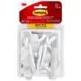 Command Medium Utility Hooks Mega Pack, White, 20-Hooks, 24-Strips, Organize Damage-Free Command Medium Utility Hooks Mega Pack, White, 20-Hooks, 24-Strips, Organize Damage-Free