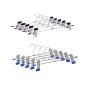 10PCS Clothes Hangers Stainelss Steel Rubber Grip Coat Hangers Skirt Hangers Pants Hangers for House Organizer 10PCS Clothes Hangers Stainelss Steel Rubber Grip Coat Hangers Skirt Hangers Pants Hangers for House Organizer