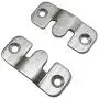 Pictures Frame Hangers Molding Hooks/FrameT-Ring Hanger/Small T-Ring Picture Hanger with Screws/Security Hangers Locking Hardware Set for/Hardware Brackets for Art Picture Frame/(10 pcs / 5 Pairs)