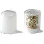 Lexon Secret Storage Box, Acrylic, White, 12.5x9x9 cm
