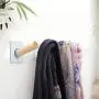 Self Adhesive Hooks Hat Hooks for Wall Rack Natural Extended Wooden Pegs Handmade Craft Modern Wood Coat Hooks Cap Hanger- Bathroom Door Cloest Entryway Wardrobe-8 Pack Self Adhesive Hooks Hat Hooks for Wall Rack Natural Extended Wooden Pegs Handmade Craft Modern Wood Coat Hooks Cap Hanger- Bathroom Door Cloest Entryway Wardrobe-8 Pack
