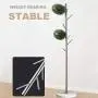 Jolitac Metal Coat Rack Stand Satin Steel Finish Stable Marble Base, High-Grade with Hooks Metal Tree Hat & Coat Hanger Floor Free Standing Wall Bedroom Easy Assembly (Satin Steel) Jolitac Metal Coat Rack Stand Satin Steel Finish Stable Marble Base, High-Grade with Hooks Metal Tree Hat & Coat Hanger Floor Free Standing Wall Bedroom Easy Assembly (Satin Steel)