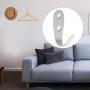 uxcell 10pcs Wall Hooks Stainless Steel Wall Mounted DIY Coats Prong Robe Hooks Clothes Hanger Holder with Screws