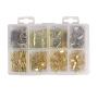 Picture Frame Hanging Kit, 240 Pieces Completed Edition Wall Mount Picture Hanger Kit with Wire, Screws, Hooks, Nails, Sawtooth Hangers, Screw Eyes, Picture Hangers Assorted
