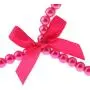 FRECI Pearl Beaded Clothes Hanger Coat Trouser Dress Pants Hanger Rack for Home Boutique Clothes Shop Wedding Decor - Rose Red FRECI Pearl Beaded Clothes Hanger Coat Trouser Dress Pants Hanger Rack for Home Boutique Clothes Shop Wedding Decor - Rose Red