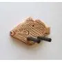 Tropical Ukulele Wall Mount Hanger, Holder, Trigger Fish