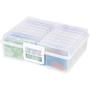 IRIS USA, Inc. KP-XLPHO 4" x 6" Photo and Embellishment Craft Keeper, Extra Large, Clear, 2 Count