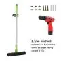 Pasking Mop Broom Holder, Stainless Steel Wall Mounted Organizer Non-Slip Screws or Self Adhesive Storage Rack Hangers for Bathroom Kitchen 2Pcs Pasking Mop Broom Holder, Stainless Steel Wall Mounted Organizer Non-Slip Screws or Self Adhesive Storage Rack Hangers for Bathroom Kitchen 2Pcs