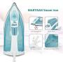 MARTISAN SG-6007 Steam Iron Non-Stick Soleplate Iron,Variable Temperature and Steam Control, Anti-Drip, Rapid Heating, Light Green