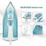MARTISAN SG-6007 Steam Iron Non-Stick Soleplate Iron,Variable Temperature and Steam Control, Anti-Drip, Rapid Heating, Light Green