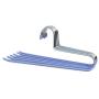 Single Side Pants Hanger,Stainless Steel Hanger(10-Pack),Suit Hangers,for Scarf,Coats,Jackets,Dress Clothes