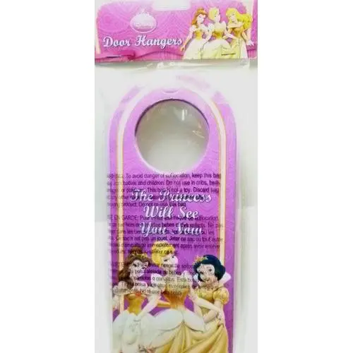 Disney Princess - 4 Two-Sided Door Hangers Disney Princess - 4 Two-Sided Door Hangers