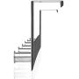 Over the Door Hooks - Gradation House - Simple and Elegant Door Hanger for Clothes and Towels - Bathroom Door Hook