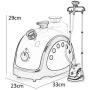 JTGYA Professional Grade Steamer, Clothes Steamer and Garment Steamer, Built-in Hanger