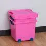 IRIS Toy Storage Box, Pink IRIS Toy Storage Box, Pink