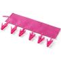 Cloth Hanger Rack, Leereal 3 pack Portable Cloth Hangers Folding Travel Lanudry Drying Clothespins Clips