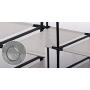 XIAOLONG Iron Simple Coat Rack Floor Black Hanger Modern Simple Clothes Rack Bedroom Living Room Mobile Floor Hanger