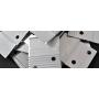 Orange Aluminum ? 1 1/2" Z-Clips - Interlocking French Cleats - Rectangular Metal Mounting Brackets for Hanging Pictures, Mirrors, Panels - (20 Zclip Pack) Orange Aluminum ? 1 1/2" Z-Clips - Interlocking French Cleats - Rectangular Metal Mounting Brackets for Hanging Pictures, Mirrors, Panels - (20 Zclip Pack)