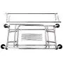 Lucidz Rack Hanger Organizer Clothes Double Garment Rack Heavy Duty Grade Collapsible Clothing Rolling Indoor