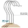 360 Swivel Hanger Hook Velvet Hangers Nonslip Clothes Hangers Ultra Thin Clothes Racks 28cm Kids Children Coat Organizer 10pcs Random Color 360 Swivel Hanger Hook Velvet Hangers Nonslip Clothes Hangers Ultra Thin Clothes Racks 28cm Kids Children Coat Organizer 10pcs Random Color