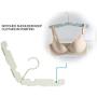 Meta-U 2Pcs Multifunction Foldable Travel Clothes Drying Hangers for Shirts Socks Underwear