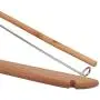 Household Essentials CedarFresh 26340 Red Cedar Wood Clothes Hangers | Locking Trouser Bar and Swivel Hook | Set of 4 Household Essentials CedarFresh 26340 Red Cedar Wood Clothes Hangers | Locking Trouser Bar and Swivel Hook | Set of 4