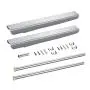 Curious Fish Retractable Hidden Aluminum Folding Wall Mounted Clothes Hanger Drying Rack Hanging Coat Shirt Pants Space Saving Storage Dryer Organiser Laundry Bathroom Utility Bedroom Wardrobe Balcony