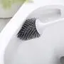 Pacific Rhino Toilet Cleaner Brush and Holder Set Soft Bristles Bathroom Cleaning Set Wall Mounted Bundle with Caddy Sponge Soap Holder and Cleaning Cloth Rag Hanger