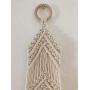 Detailed Macrame Plant Hanger with Oversized Tassel, Coastal, Boho, Neutral, Cozy Wall Decor, Wall Art, Wall Hanging for Plants Detailed Macrame Plant Hanger with Oversized Tassel, Coastal, Boho, Neutral, Cozy Wall Decor, Wall Art, Wall Hanging for Plants