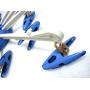 Round Folding Laundry Drying Clothes Hanger With 20 Clips Octopus Clothespins