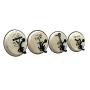 Rustic Hooks Retro Cloth Hanger Creative Retro Upscale Rustic Style Wall Hooks Heavy Duty Cup Metal Hooks Decorative Gift (D_Windmill)