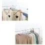 SAASNY Standard Plastic Hangers Adult Clothes Hangers,15 Pack,Thin Space Saving,Non-Slip Material,Simply Elegant,Nice Size for Adult Wardrobe/Closet/Cupboard,42 cm,Blue Ideal for Home and Shops SAASNY Standard Plastic Hangers Adult Clothes Hangers,15 Pack,Thin Space Saving,Non-Slip Material,Simply Elegant,Nice Size for Adult Wardrobe/Closet/Cupboard,42 cm,Blue Ideal for Home and Shops
