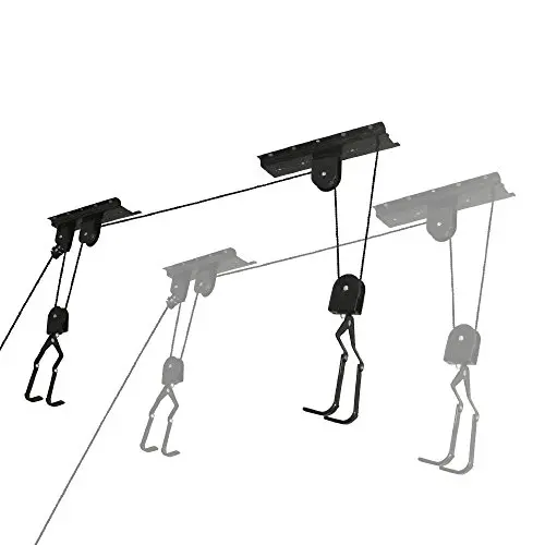 RAD Cycle Products 2004 2-Pack Bike Lift Hoist Garage MTN Bicycle Hoist 100LB Cap (Pack of 4) RAD Cycle Products 2004 2-Pack Bike Lift Hoist Garage MTN Bicycle Hoist 100LB Cap (Pack of 4)