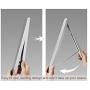 Folding Closet Rods Clothes Hanger Wall Mounted Retractable Clothes Hanger & Drying Rack Great Space Saver
