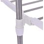 Heize best price Sliver Color Folding Drying Rack Extendable Rolling Storage Hanger Adjustable Laundry Clothes (U.S. Stock) Heize best price Sliver Color Folding Drying Rack Extendable Rolling Storage Hanger Adjustable Laundry Clothes (U.S. Stock)