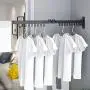HJYPYJ Magic Airer,Rotate Multifunction Invisible Folding Hangers,Space-Saving Organizer Hangers,Adjustable Scratchproof Wear Resistant Wall Mount Drying Rack, Strong Bearing Capacity/Black / HJYPYJ Magic Airer,Rotate Multifunction Invisible Folding Hangers,Space-Saving Organizer Hangers,Adjustable Scratchproof Wear Resistant Wall Mount Drying Rack, Strong Bearing Capacity/Black /