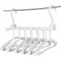 Alinory Clothes Hanger, 360 Degree Rotation Multifunctional Foldable Sace Saving Wardrobe Clothes Hanger