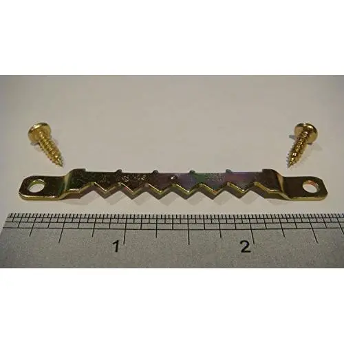 100 Sawtooth Picture Hangers 3 Inch with Screws