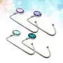 Cabilock 4PCS Safe Durable Trend Fashion Purse Hook Handbag Holder Bag Table Hook Handbag Hanger Hook Schoolbag Hook