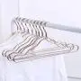 wudidianzi Wire Hangers Stainless Steel Strong Heavy Duty Metal Clothes Hangers Coat Anti-Skid Hanger