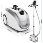 PurSteam - 2019 Official Partner of Fashion - Full Size Steamer for Clothes, Garments, Fabric - Professional Heavy Duty - 4 Steam Levels Producing Perfect Continuous Steam