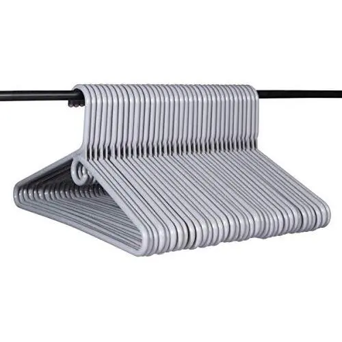 Neaties American Made Gray Super Heavy Duty Plastic Hangers, Plastic Clothes Hangers Ideal for Everyday Use, Clothing Standard Hangers, 36pk Neaties American Made Gray Super Heavy Duty Plastic Hangers, Plastic Clothes Hangers Ideal for Everyday Use, Clothing Standard Hangers, 36pk