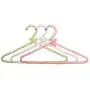 5Pcs Random Color Colorful Fancy Pearl Bow-Knot Clothes Hanger, Non Slip Plastic Wedding Dress Shirts Suits Hanger for Lady Girl