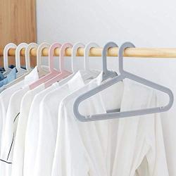 LICLLMultifunctional Anti-Skid Clothes Hanger-20pack (Gray)