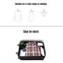 Portable Electric Clothes Dryer Coat Suit Dress Travel Smart Hanger Drying Fast for Traveling Outdoor