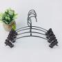Echaprey 10PCS Iron Children Clothes Hangers Retro Kids Hangers with Clips for Pants Underwear